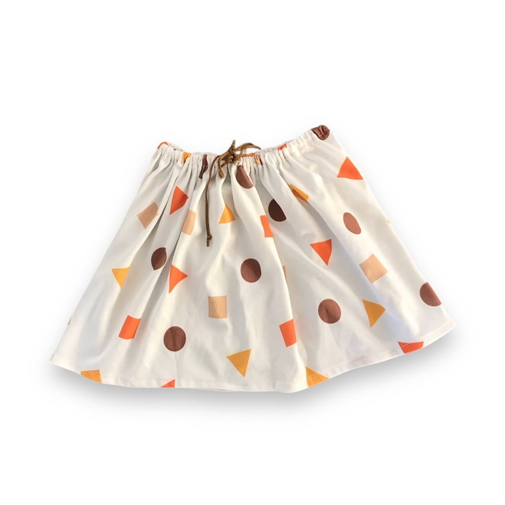 🆕 Duchess & Lion Hipster Kids Geometric Print Twirl Skirt